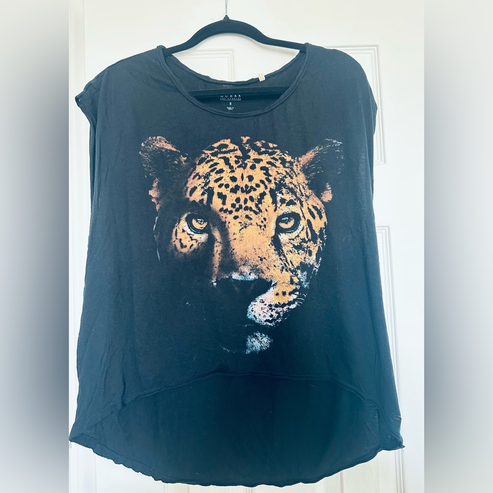 Guess Charcoal -Black Sleeveless Top